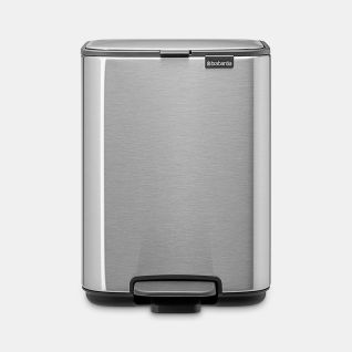 Bo Pedal Bin 4 liter - Matt Steel Fingerprint Proof