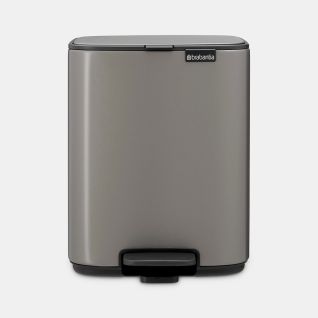 Bo Pedal Bin 7 liter - Platinum