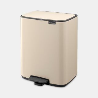 Bo Pedal Bin 12 liter - Soft Beige