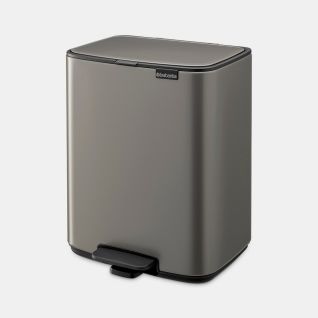 Bo Pedal Bin 12 liter - Platinum
