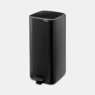 Poubelle à Pédale Bo 30 litres - Matt Black