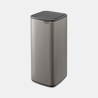 Bo Touch Bin 30 litres - Platinum