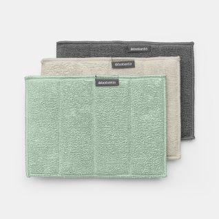 Pads de nettoyage en microfibre Set de 3 - Mixed
