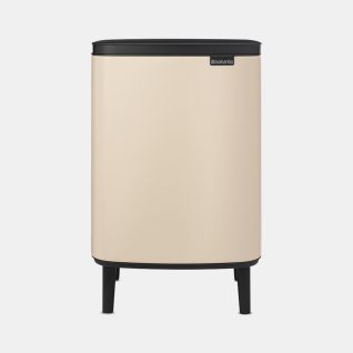Bo Waste Bin 12 liter - Soft Beige