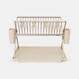 Egouttoir à vaisselle pliable SinkSide, Large - Soft Beige