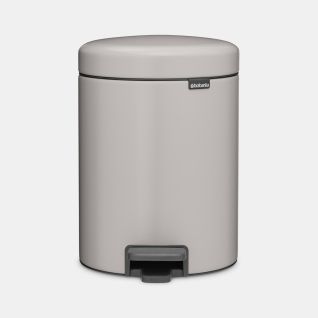 Pattumiera a pedale newIcon 5 litri - Soft Grey