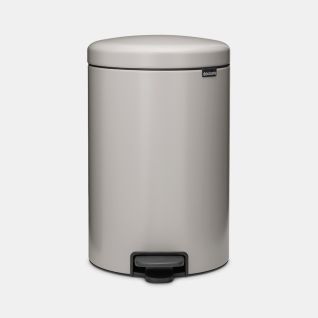 Pattumiera a pedale newIcon 20 litri - Soft Grey