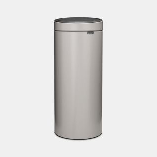 Touch Bin New 30 litre - Soft Grey