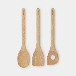 Wooden Kitchen Utensils Set of 3 - Profile