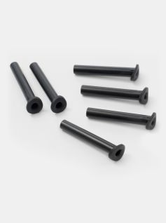 HangOut set of 6 wiretubes Black