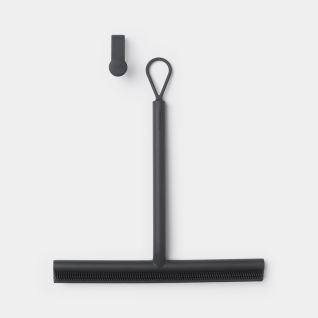 Shower Squeegee ReNew, with door hook - Dark Grey