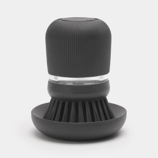 Brosse à vaisselle avec distributeur de savon Dark Grey