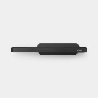 MindSet Shower Shelf with Squeegee Dark Grey