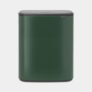 Bo Touch Trash Can 16 gallon (60 liter) - Pine Green