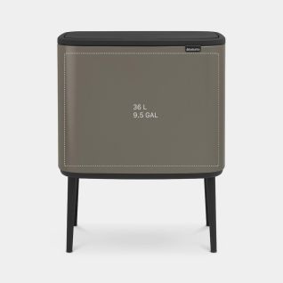 Bo Touch Bin 36 litres - Platinum