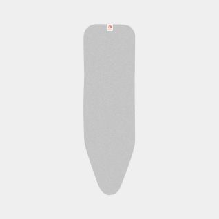 Funda para mesa de planchar B 124 x 38 cm, con capa superior - Metalized