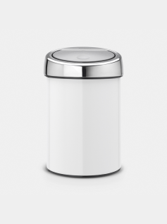 Touch Bin 3 litres - White
