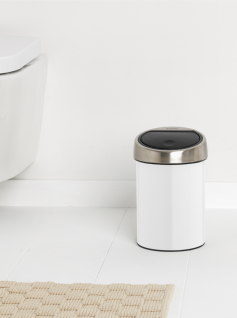 Touch Bin 3 litres - White