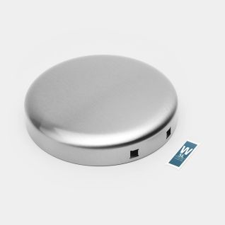 Lid NewIcon Pedal Bin 5 litre - Matt Steel Fingerprint Proof