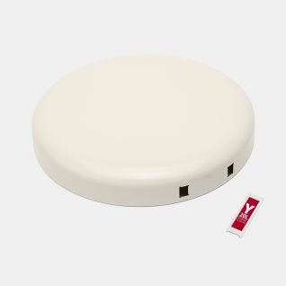 Deksel NewIcon pedaalemmer 20 liter - White