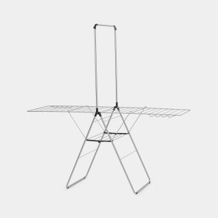 HangOn Drying Rack 25 metres with rod - Metallic Grey