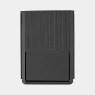 Top plate Built-in Separator 3x 2.6 gallon (3x10 liter) - Black