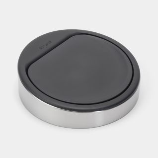 Couvercle Touch Bin 20-30 litres - Matt Steel