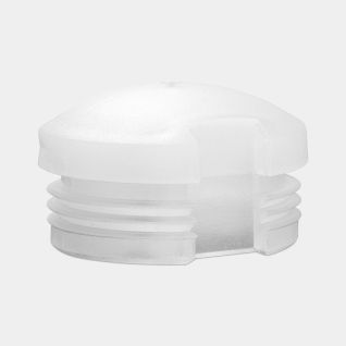Afsluitdop voor hoofdbuis Ø50mm - White