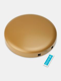 Klapa kosza pedałowego NewIcon 5 l - Warm Gold