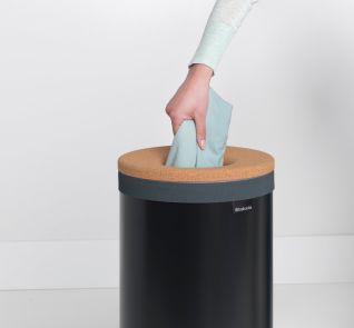 Laundry Hamper 9.2 gallon (35L) - Matte Black