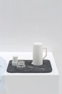 Microfibre Dish Drying Mat SinkSide - Dark Grey