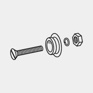 Bouton pressoir pour Wallfix Grey