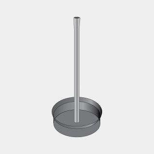 Ricambio dispenser carta igienica Brilliant Steel