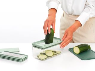 Slicer and Grater Set TASTY+ - Jade Green