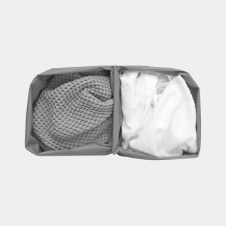 Bo Laundry Hamper Bag Replacement for Bo Laundry Hamper 2 x 11.9 gallon (2 x 45L) - Gray