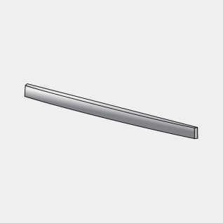 Brede dekselgreep voor schuifbroodtrommel, 40,5 cm - Metallic Grey