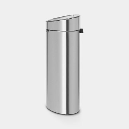 Touch Bin New 40 Liter - Matt Steel