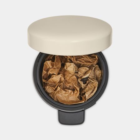 Pattumiera a pedale newIcon 3 litri - Soft Beige