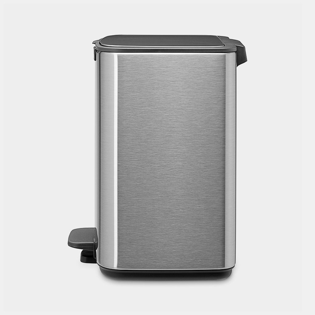 Poubelle à Pédale Bo 7 litres - Matt Steel Fingerprint Proof