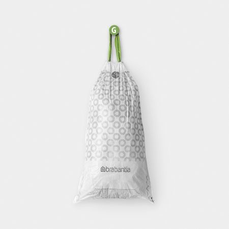 Sacs poubelle PerfectFit Code G (23-30 litres), Distributeur, 40 sacs