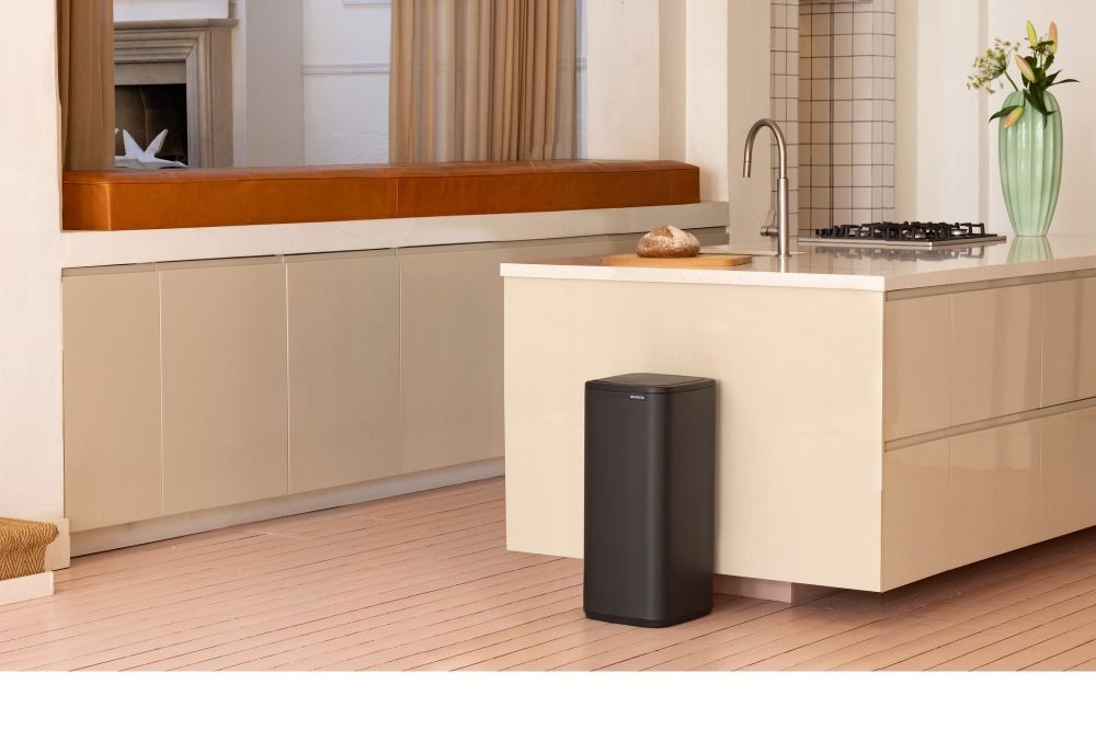 Bo Touch Bin 30 litros - Mineral Infinite Grey