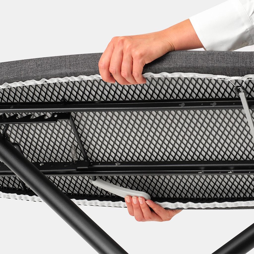 Ironing Board D 135 x 45 cm, for Steam Iron & Generator -Titan Oval, Fairtrade cotton