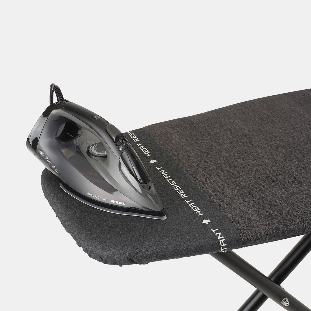 Ironing Board D 135 x 45 cm, for Steam Iron & Generator -Titan Oval, Fairtrade cotton