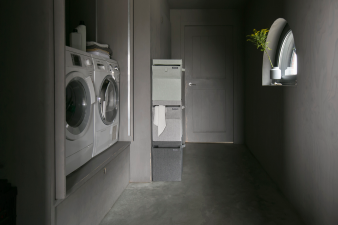 Stackable Laundry Box 35 litre - Grey