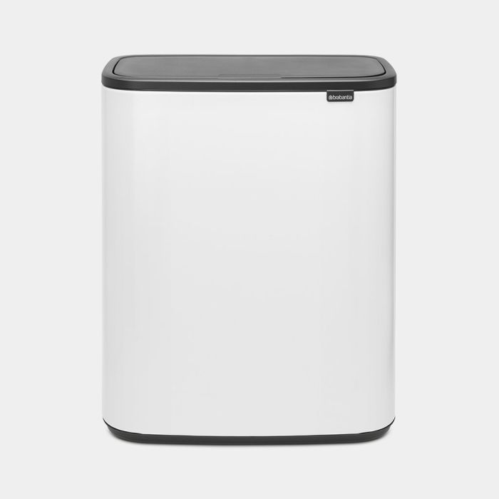 Bo Touch Trash Can 2 x 8 gallon (30 liter) - White | Brabantia