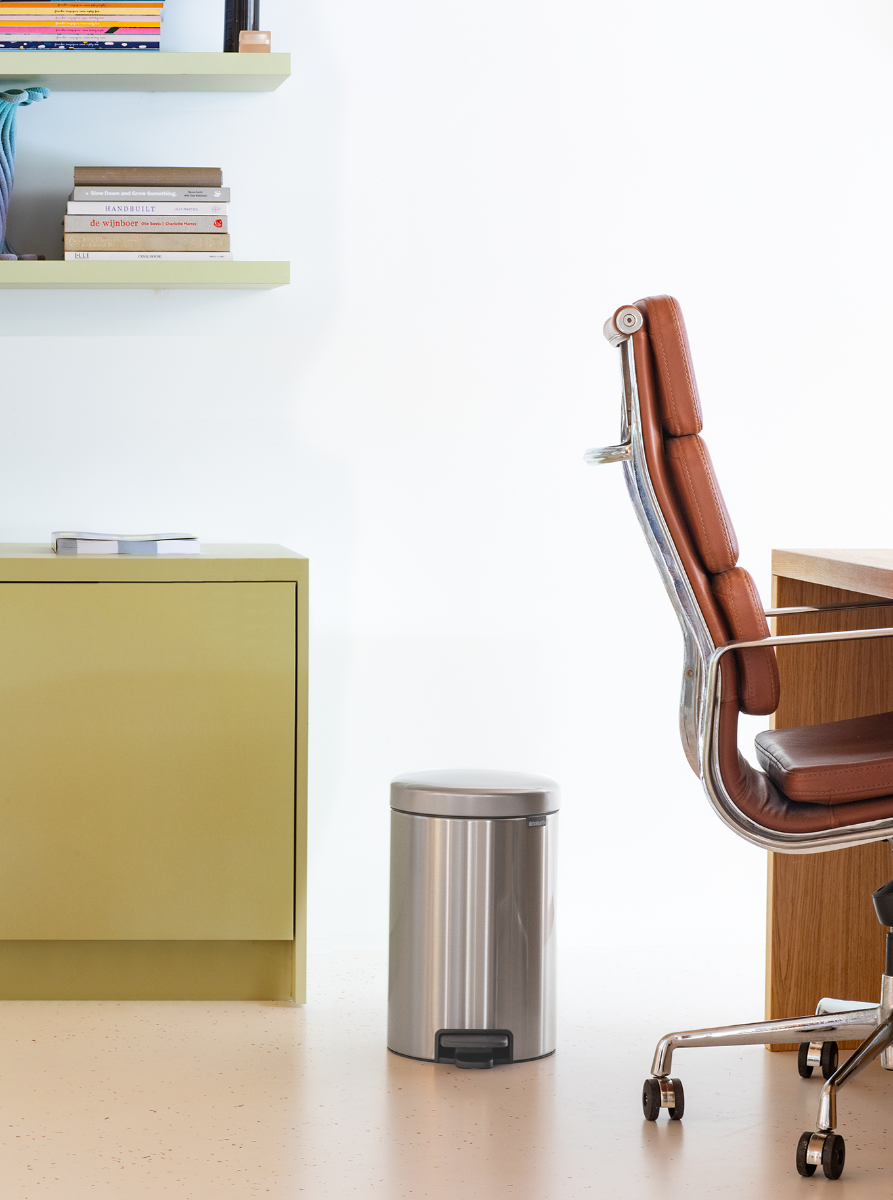 Treteimer newIcon 12 Liter - Matt Steel