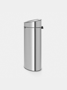 Touch Trash Can New 10.6 gallon (40L) - Matte Steel Fingerprint Proof