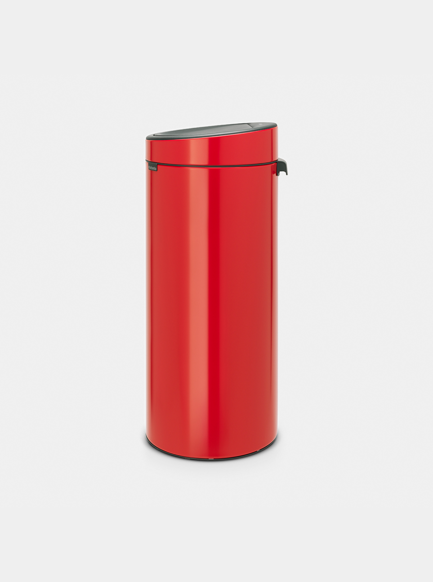 Touch Trash Can New 8 gallon (30L) - Passion Red