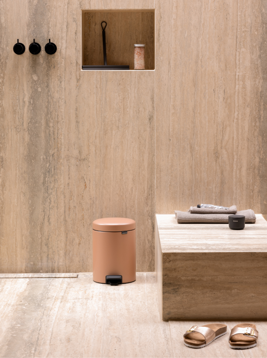 NewIcon Pedal Bin 5 litre - Warm Copper