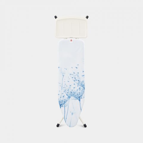 Ironing Board B 48.8 x 14.9 inches (124 x 38 cm), for Steam Generator - Cotton Flower